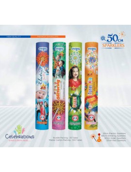 50 cm Mingle Mega Mix (5 in 1) Sparklers (UV Packing)